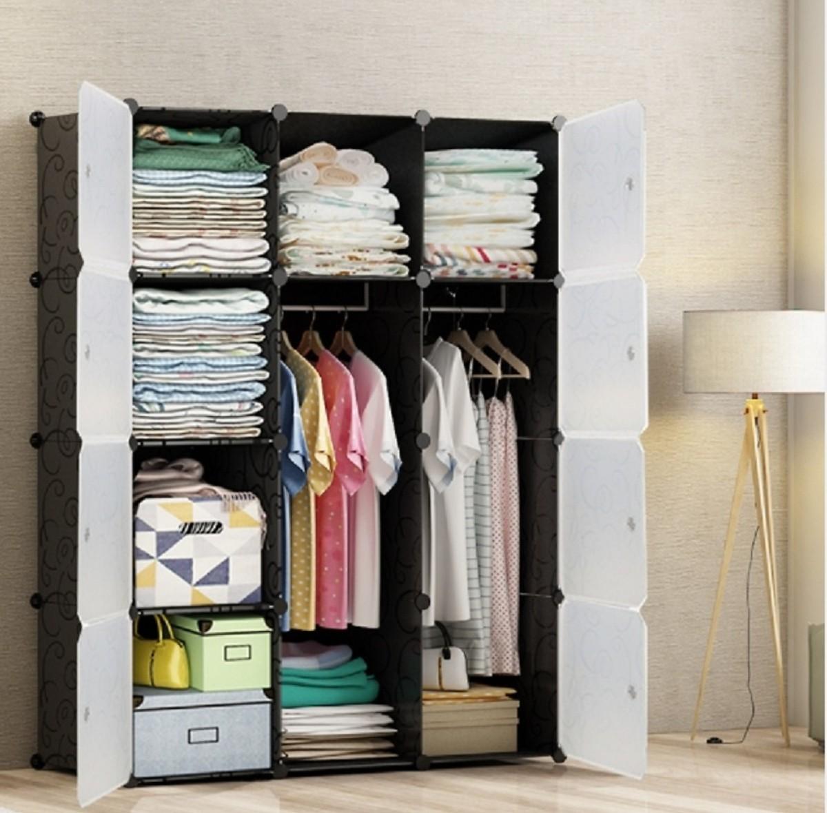 [HCM]Tủ Nhựa Ghép 12 Ngăn