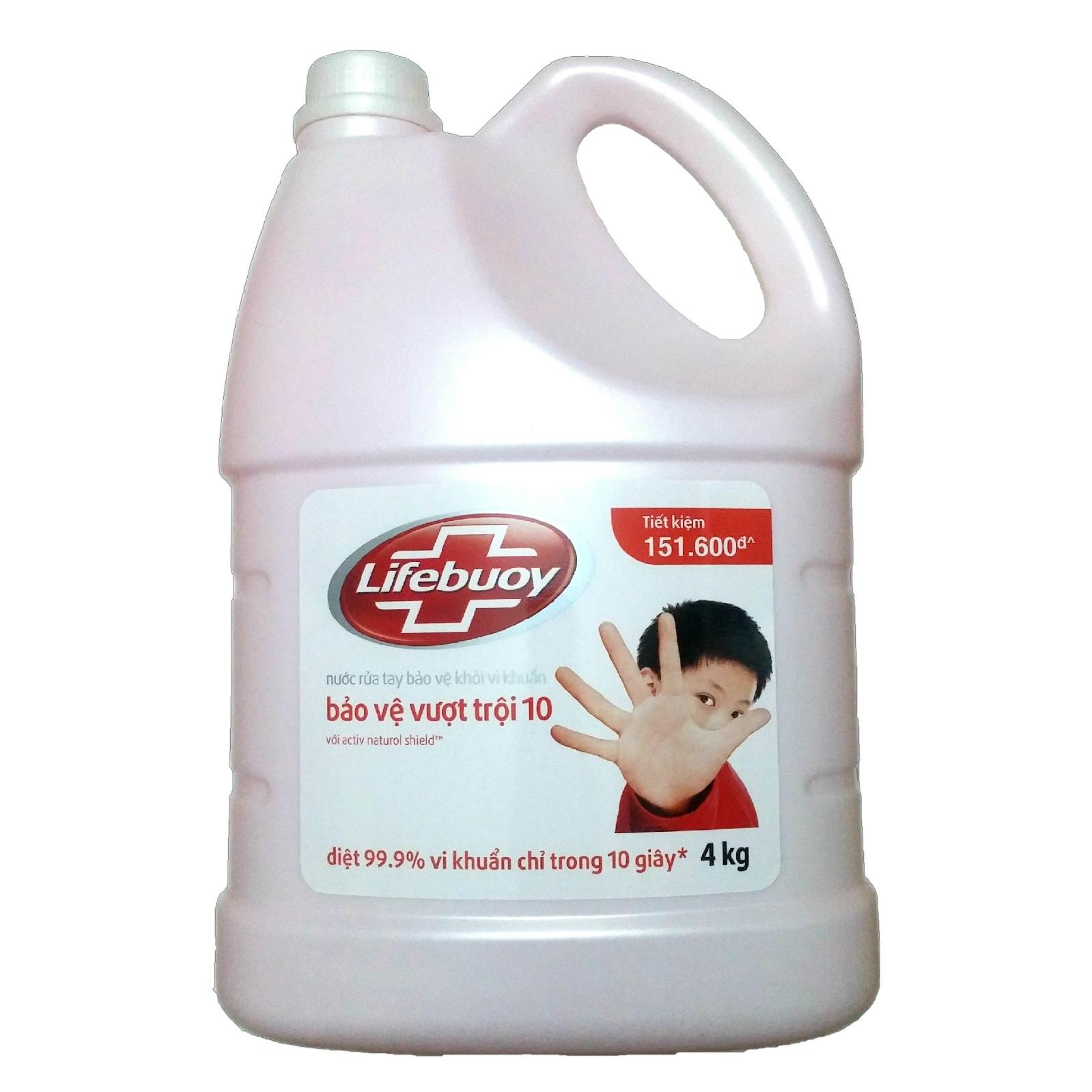 [HCM]Nước rửa tay Lifebuoy can 4L