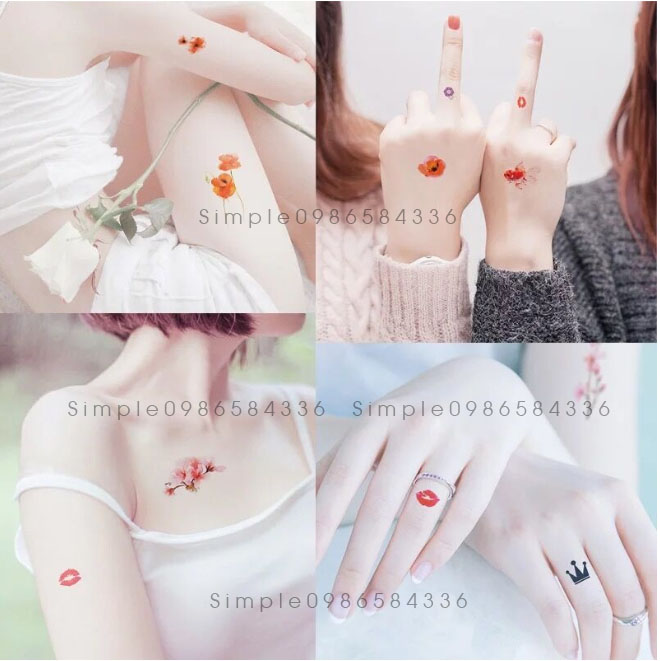 Hình dán sticker COMBO 5 BỘ Mã O [kèm ảnh thật]