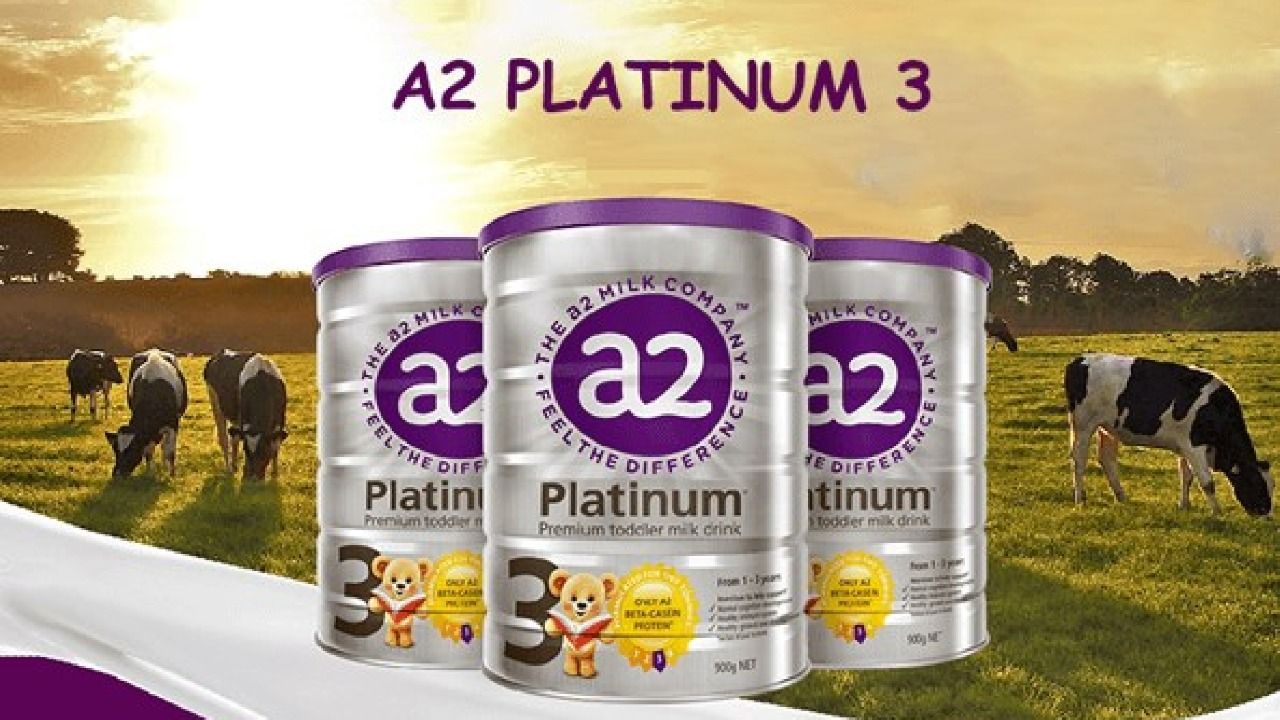 Sữa A2 Platinum Số 3 của Úc cho bé từ 1 đến 3 tuổi