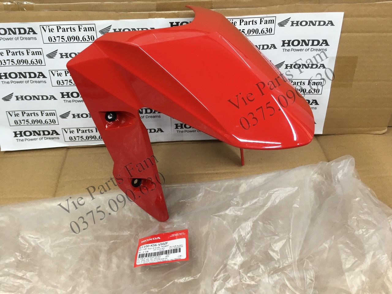Bộ chắn bùn trước rè trước Winner X nhiều màu, hàng theo xe mới 100% chính hiệu honda
