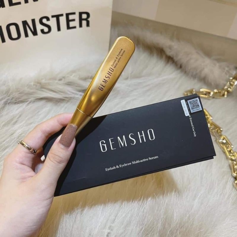 ✘  Dưỡng mi Gemsho