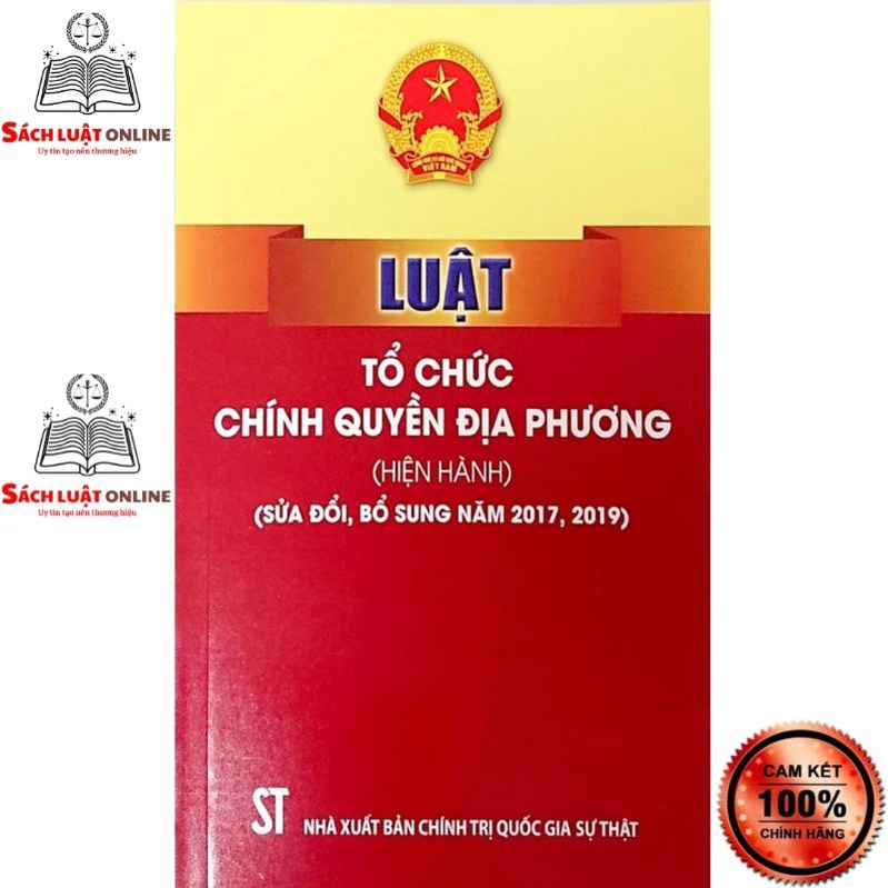 Sách - Luật tổ chức chính quyền địa phương