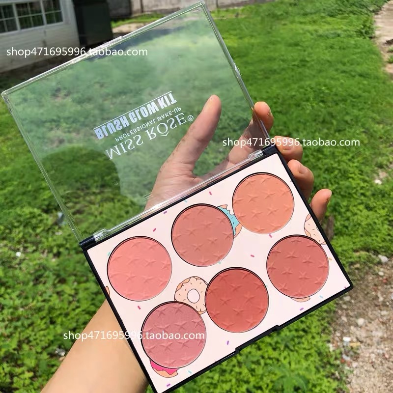 Phấn Má Hồng Sweet Candy Miss Rose Blush Glow Kit