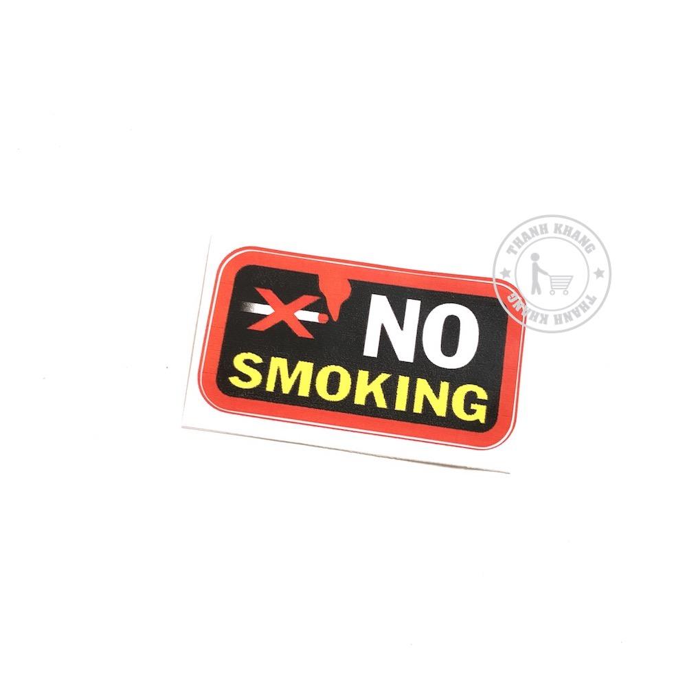 [HCM]Decal dán cấm hút thuốc thanh khang pvn35