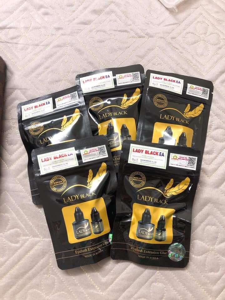 keo lady black nối mi