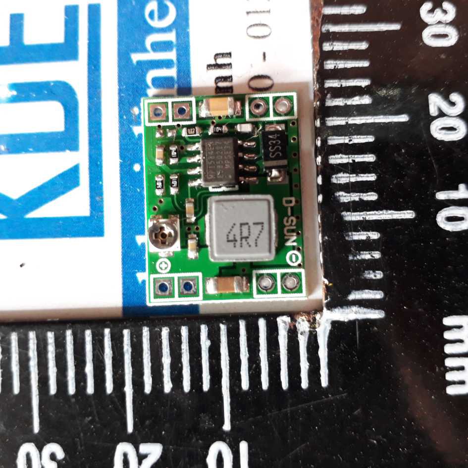 2 Pieces of Buck Mp1584En Dc-Dc Voltage Reduction Power Circuit Module 3A Mini Kde2199