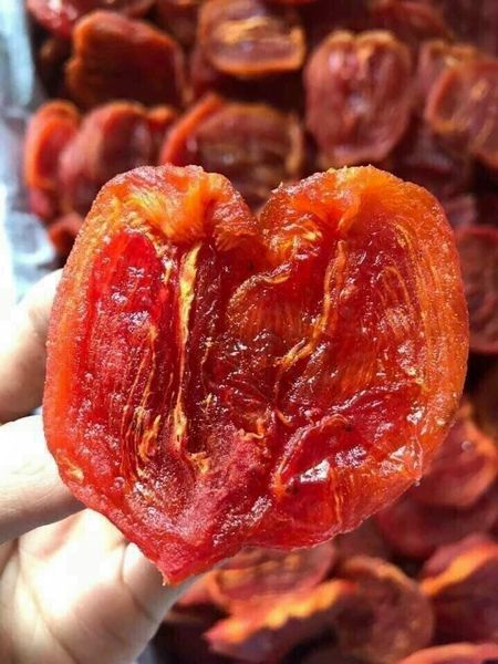 500g Hồng chẻ sấy dẻo - Đặc sản Đà Lạt