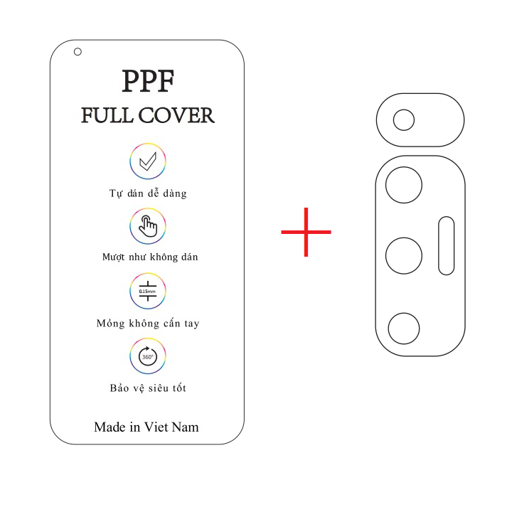 Dán dẻo PPF Xiaomi Mi 10S – Tặng cường lực camera