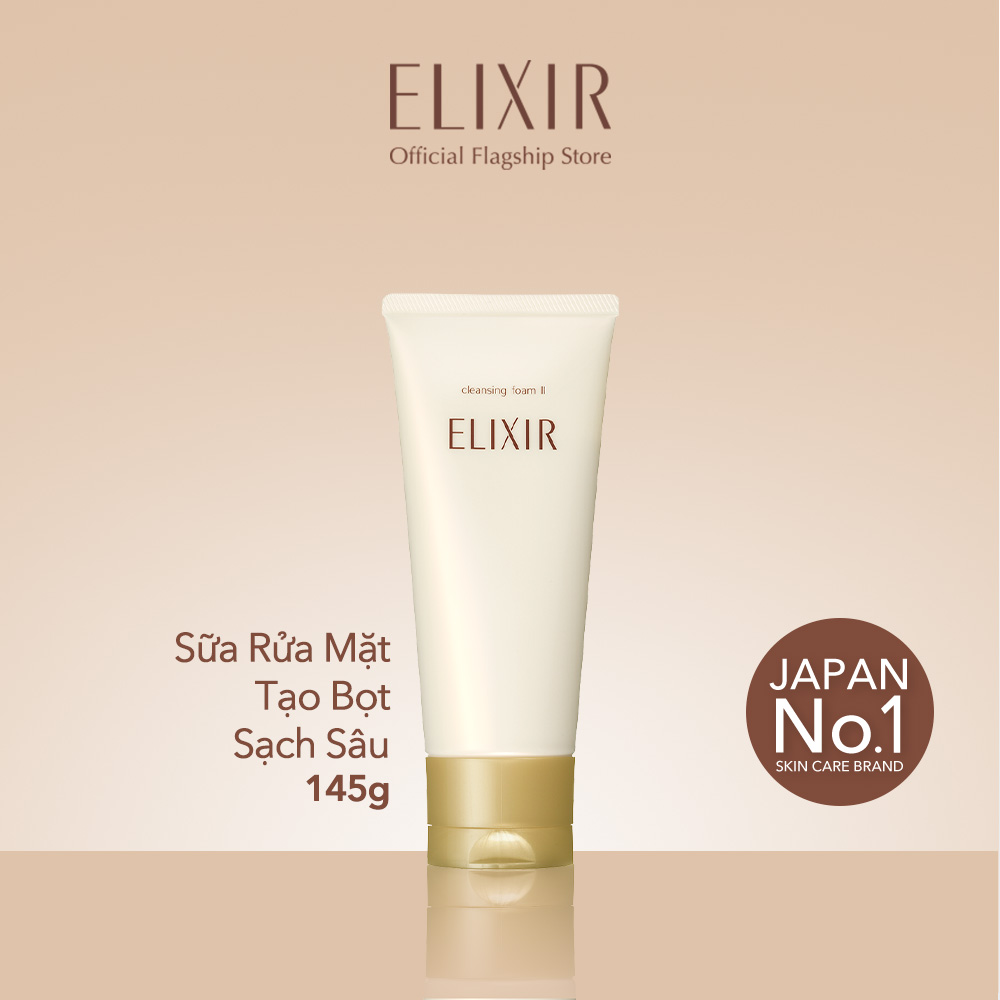Sữa rửa mặt tạo bọt ELIXIR SUPERIEUR CLEANSING FOAM II N