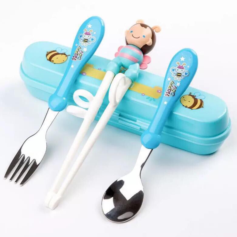 Bộ muỗng đũa tập ăn cho bé