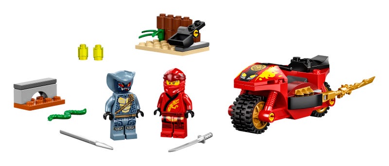 [HAPPY BRICKS] LEGO  NINJAGO - 71734 - XE CHIẾN CỦA KAI