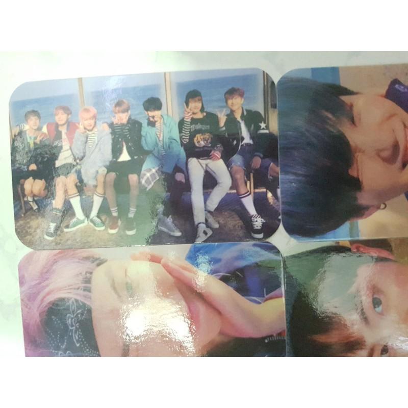 [HCM]Set card có chữ kí BTS - hồng