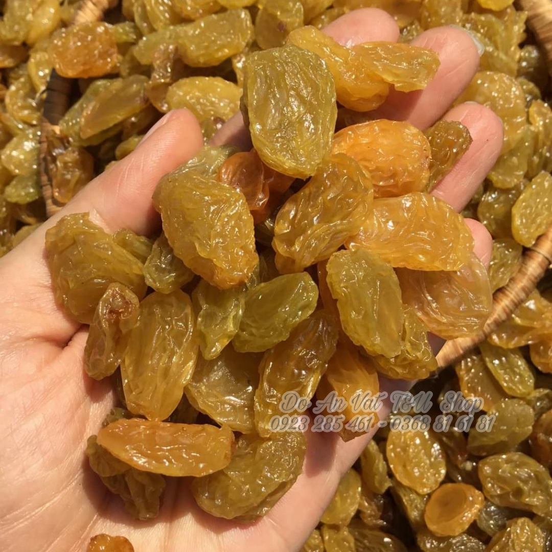 [HCM]250gr - Nho Khô Vàng Không Hạt Ấn Độ