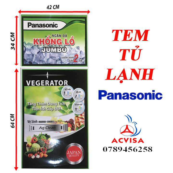 Miếng dán - decal - tem dán tủ lạnh các loại | SỈ - LẺ CHO THỢ|