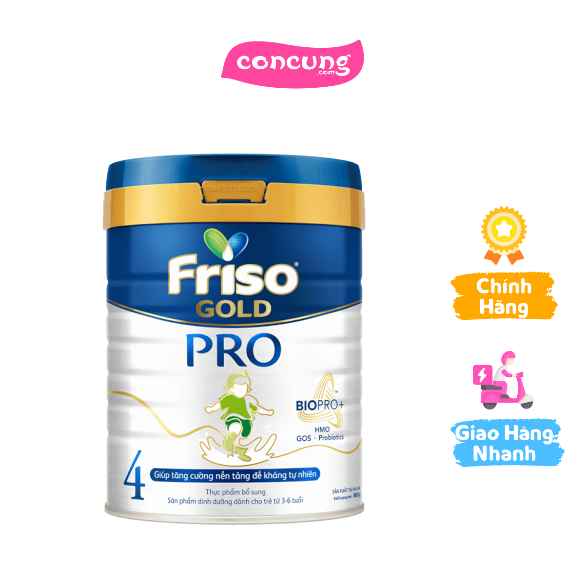 Friso gold pro số 4, 800g