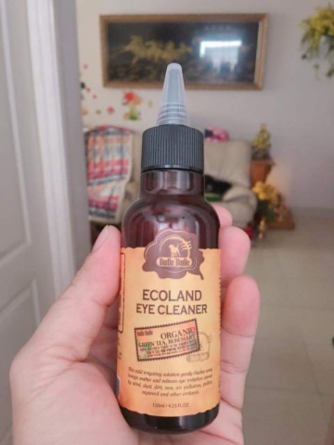 [HCM]Dung dịch vê sinh mắt cho cún ECOLAND EYE CLEANER