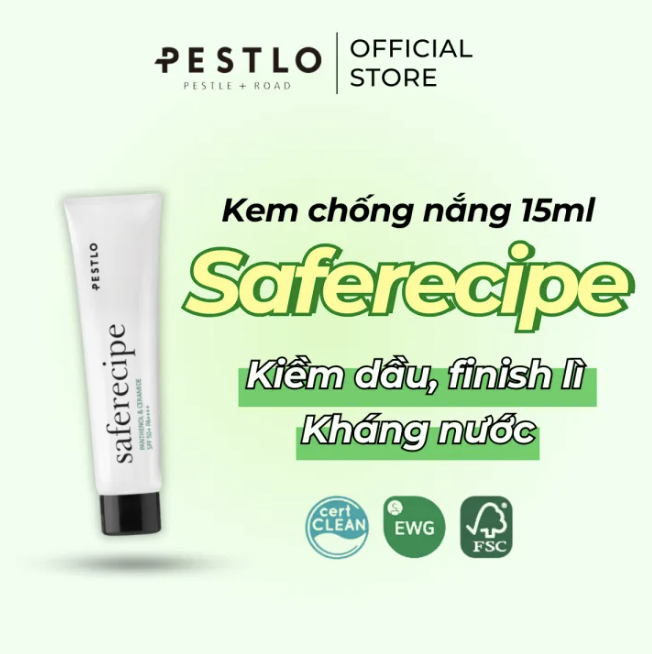 Kem chống nắng PESTLO Safe Recipe Sun Essence SPF50 PA++++