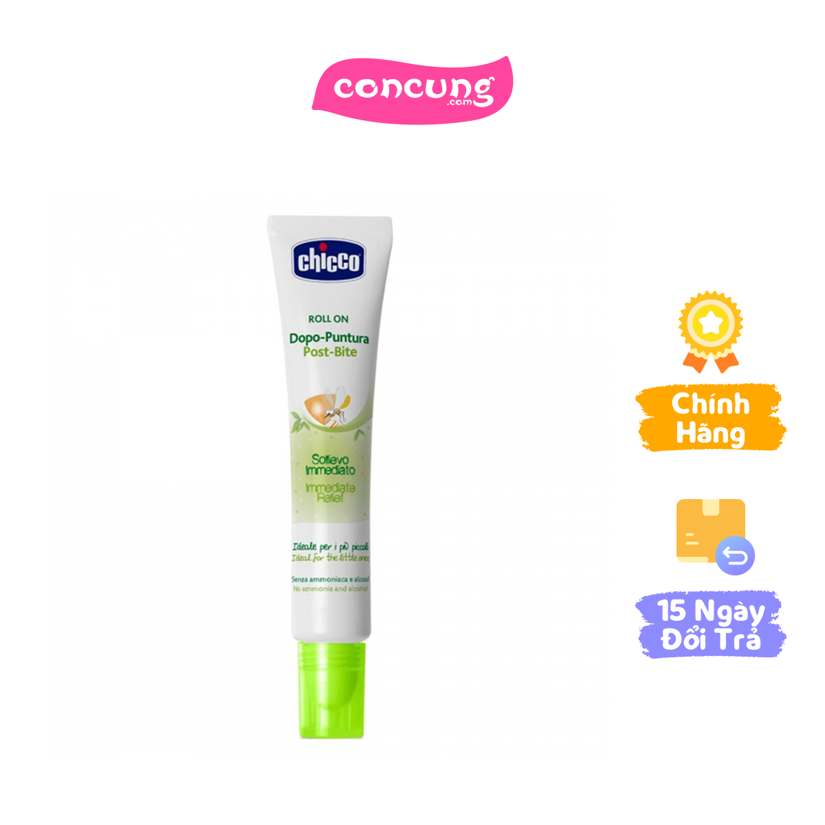 Lăn bôi vết muỗi đốt, côn trùng cắn Chicco 10ml