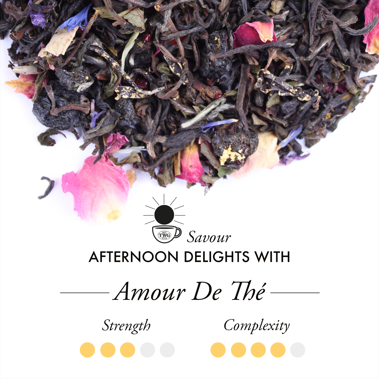 TWG Tea - Amour de Thé (100g) | Black Tea