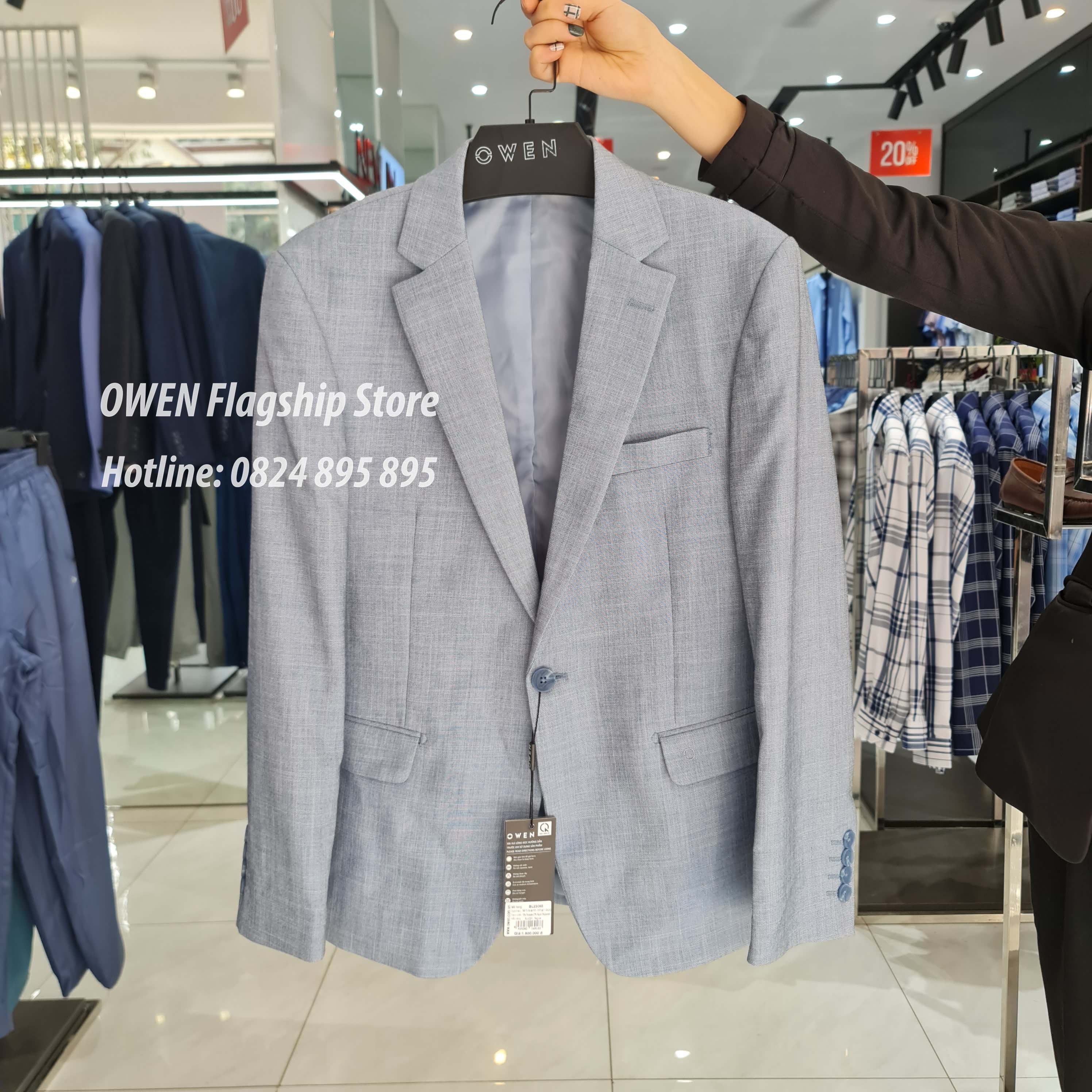 Áo blazer owen nam công sở dáng regular mã bl23065
