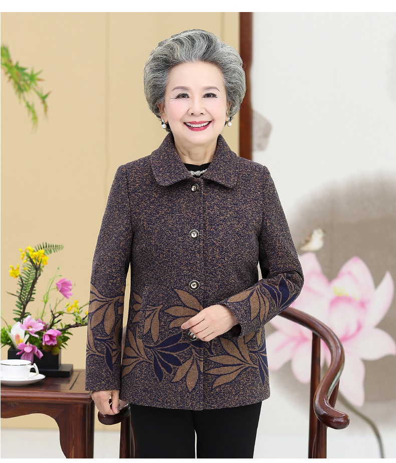 ÁO KHOÁC ẤM CHO NGƯỜI GIÀ, nhài