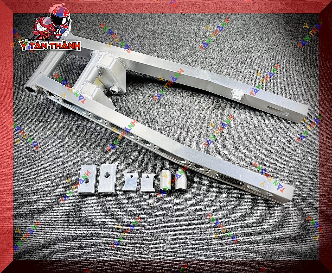 Gấp nhôm Satria,Raider Fi MD phay lổ MS20