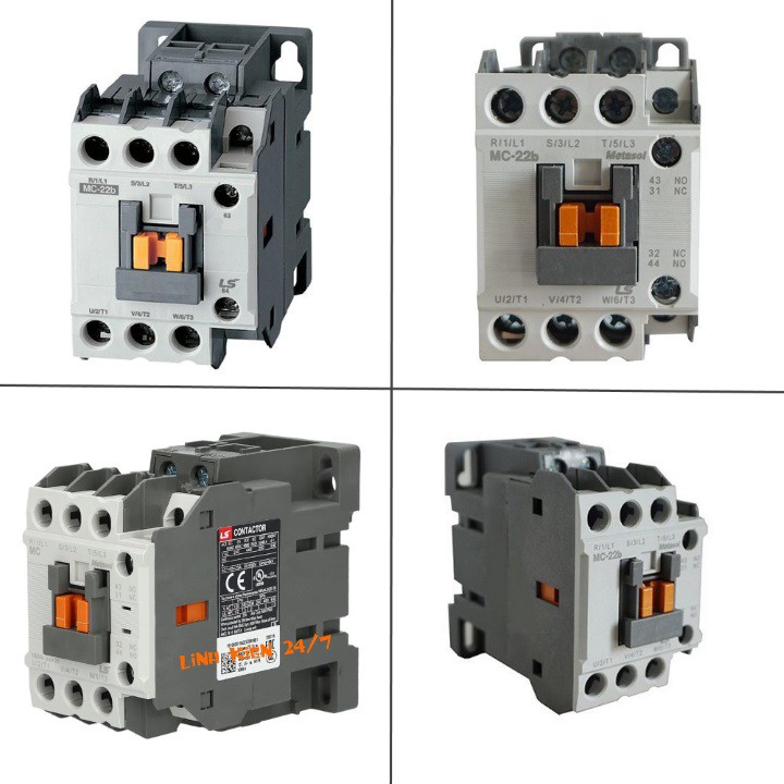 KHỞI ĐỘNG TỪ CONTACTOR LS MC-22B 22A 220V