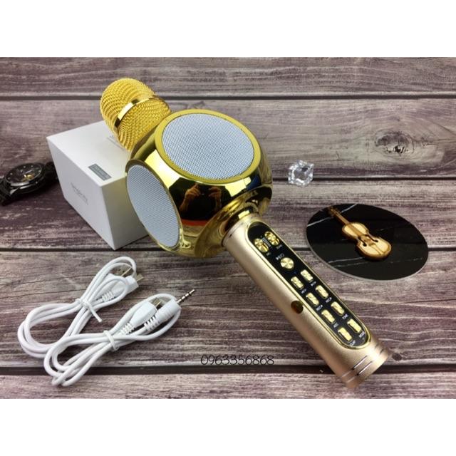 MICRO KÈM LOA BLUETOOTH KARAOKE YS-90 CHÍNH HÃNG