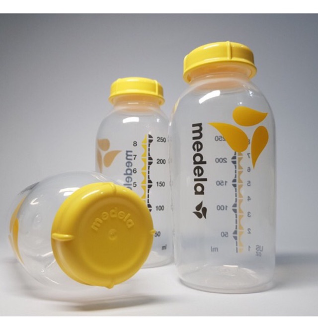 [Bản Mỹ] Bình Trữ Sữa Medela 150ml/250ml cổ hẹp(Tách Lẻ 1 Bình)