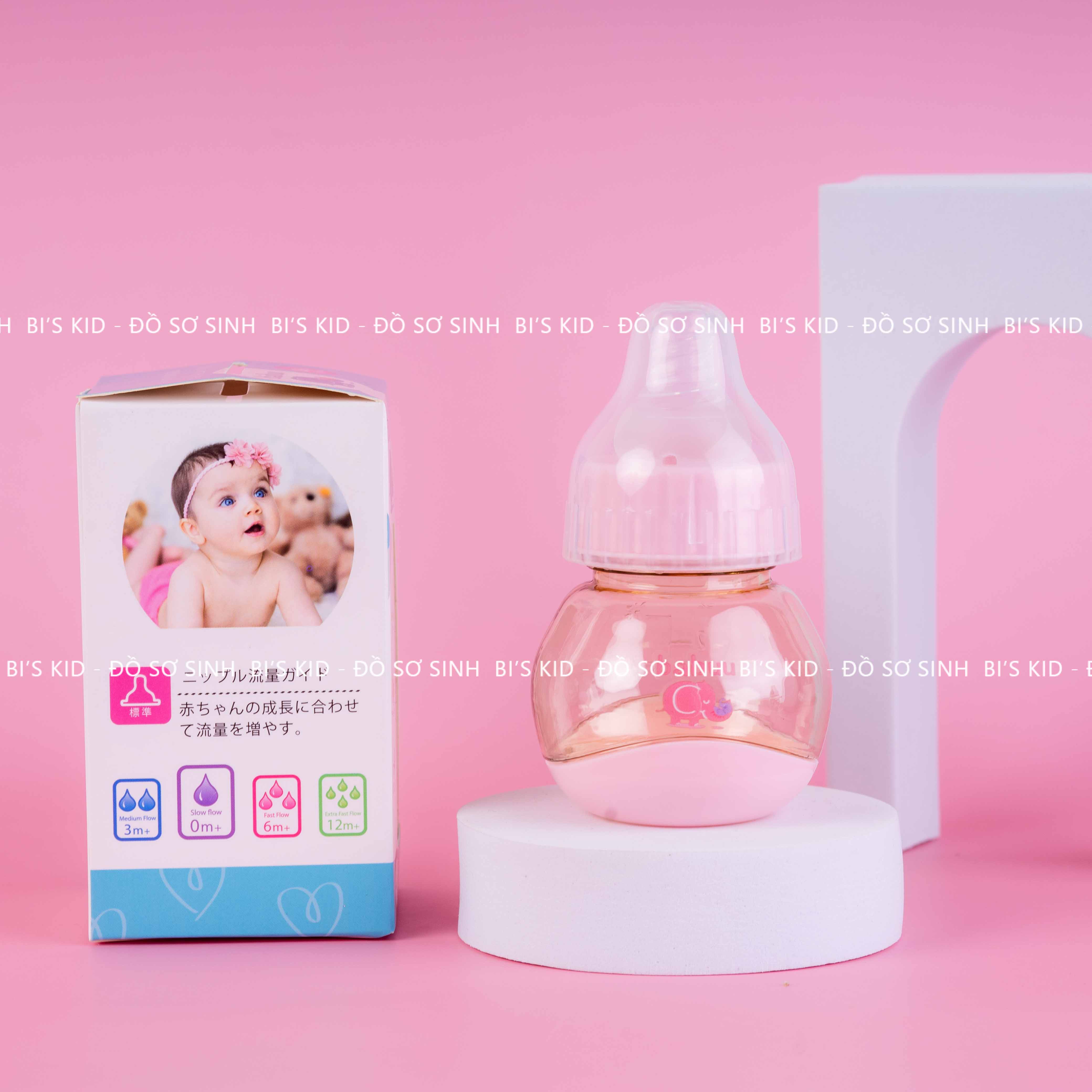 Bình sữa Babuu 75ml cho bé sơ sinh