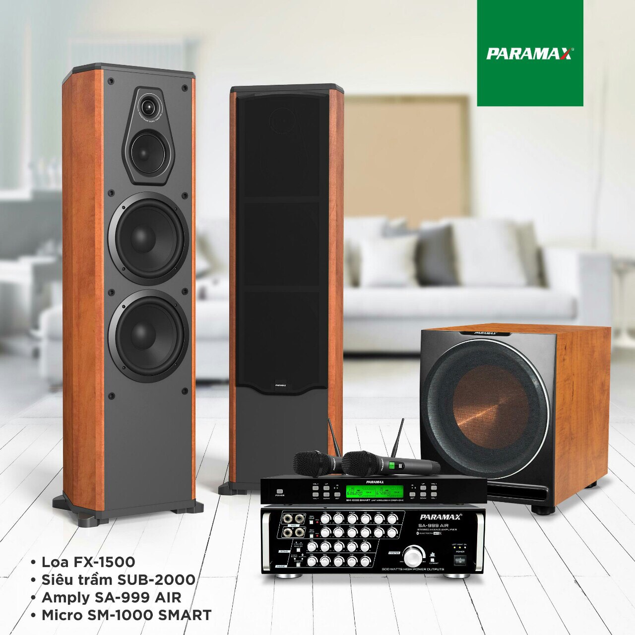 [HCM][Trả góp 0%]Bộ sản phẩm Paramax 4