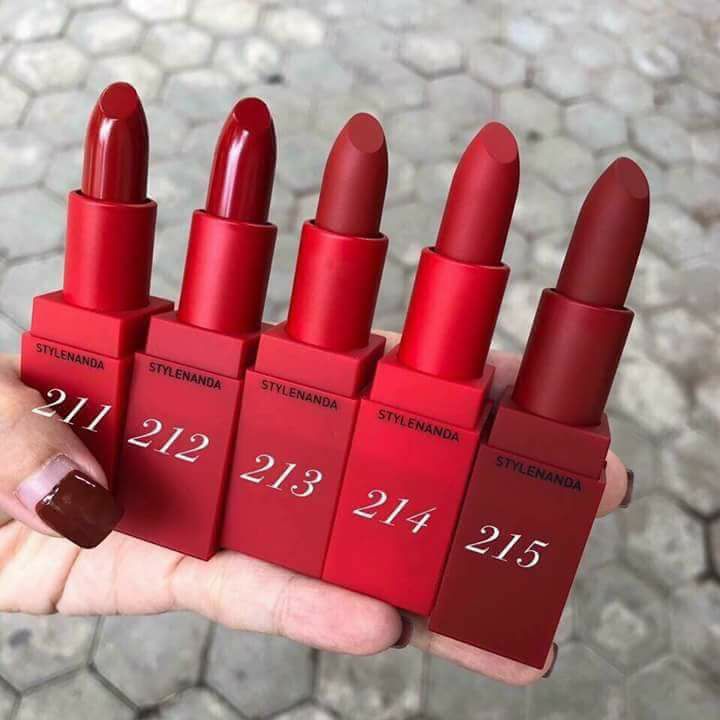 Son 3CE red recipe 212 đỏ thuần