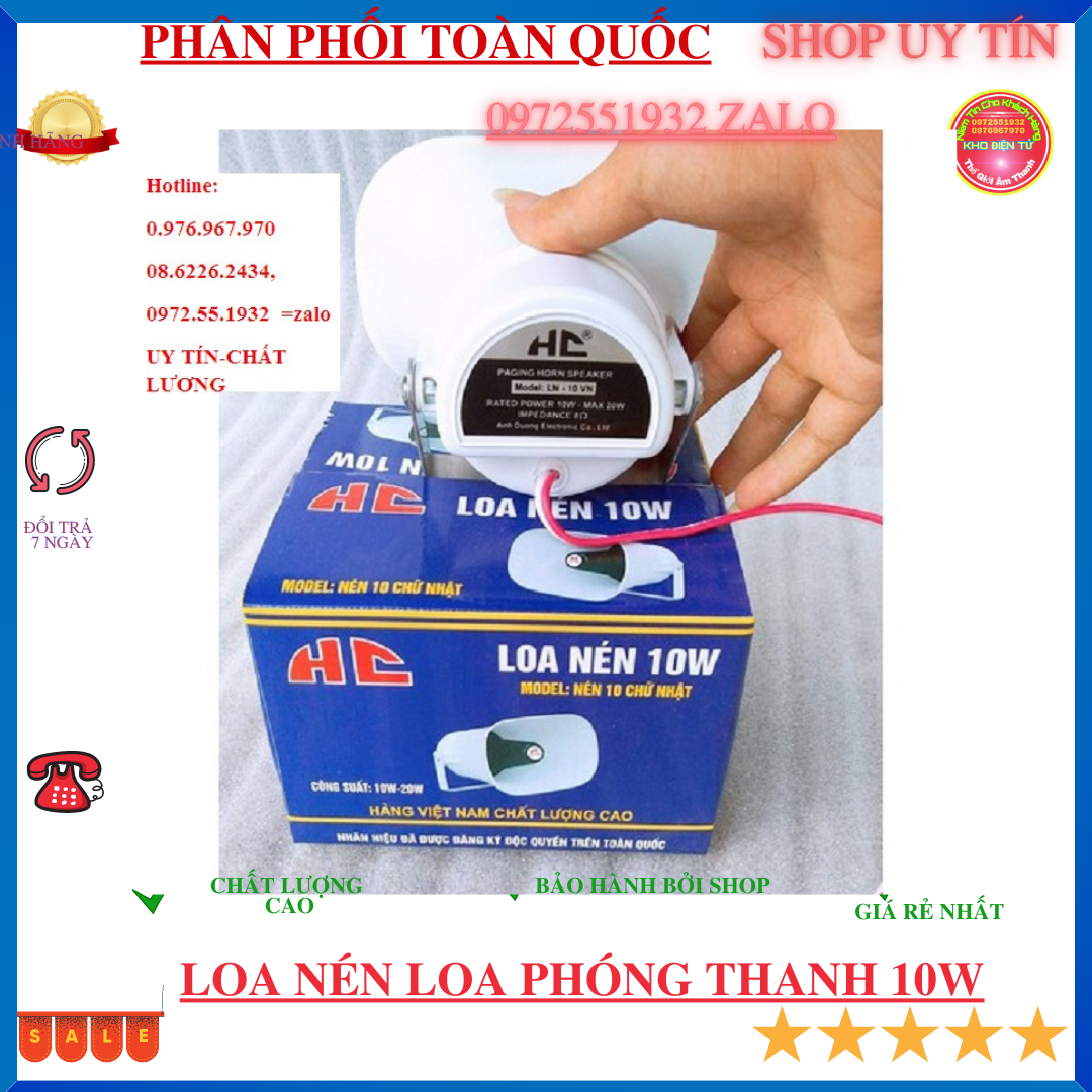Loa bấn hàng 10W - loa phóng thanh
