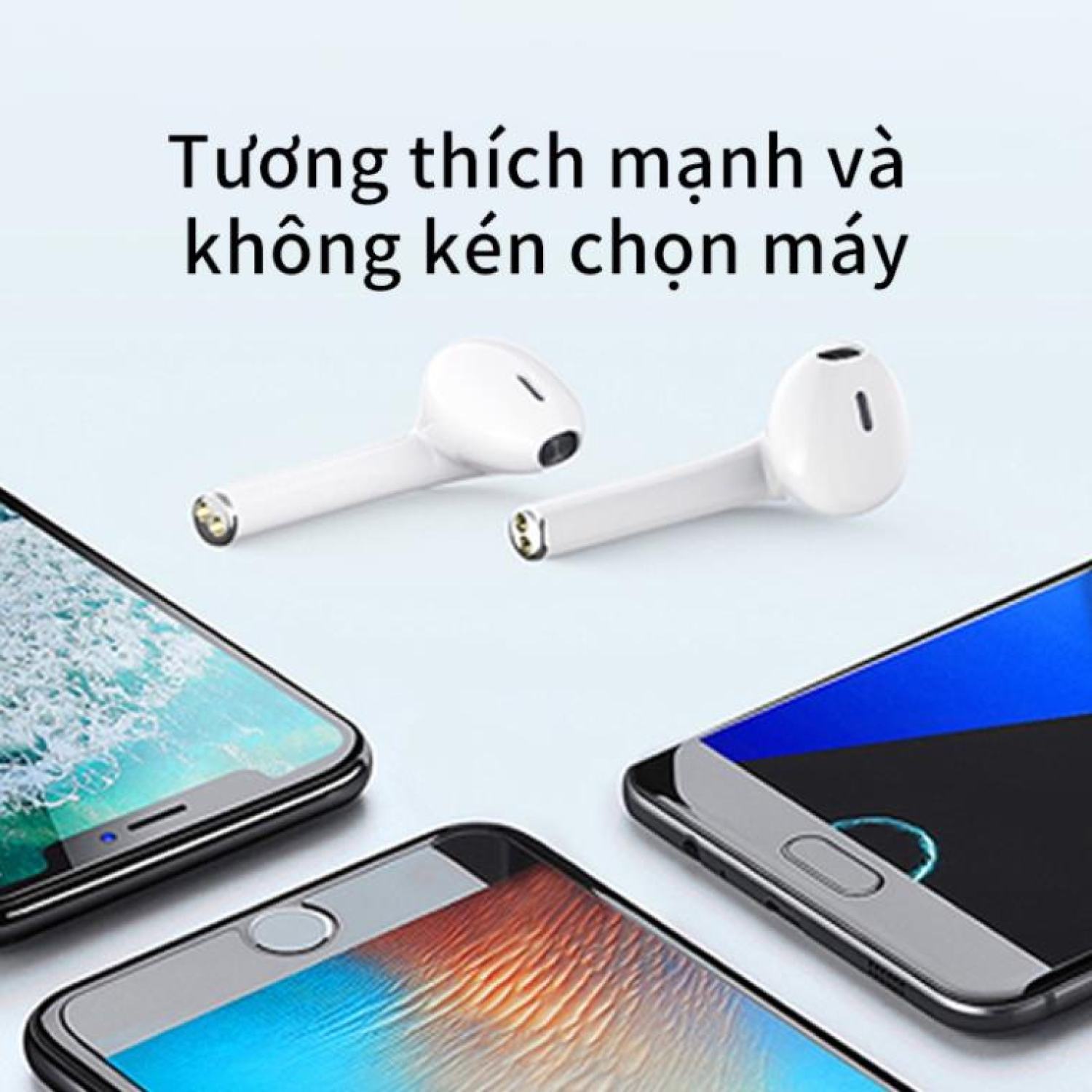 Tai nghe bluetooth TWS phiên bản nâng cấp, công nghệ bluetooth 5.0