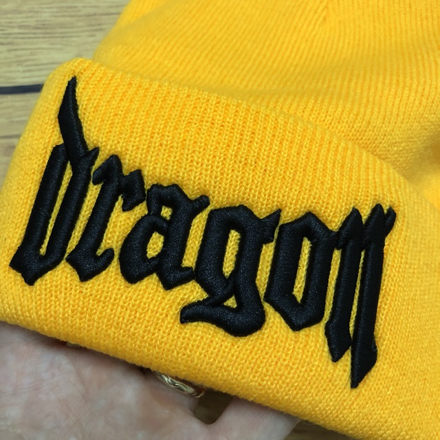Nón len dragon thêu nổi - Ảnh thật
