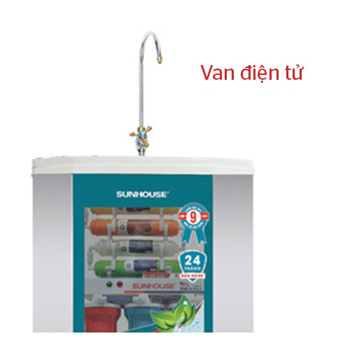 [Trả góp 0%]Máy lọc nước R.O 9 lõi Sunhouse SHR8839K