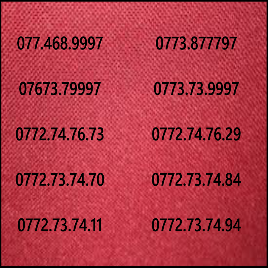 Sim đẹp Mobi 4G