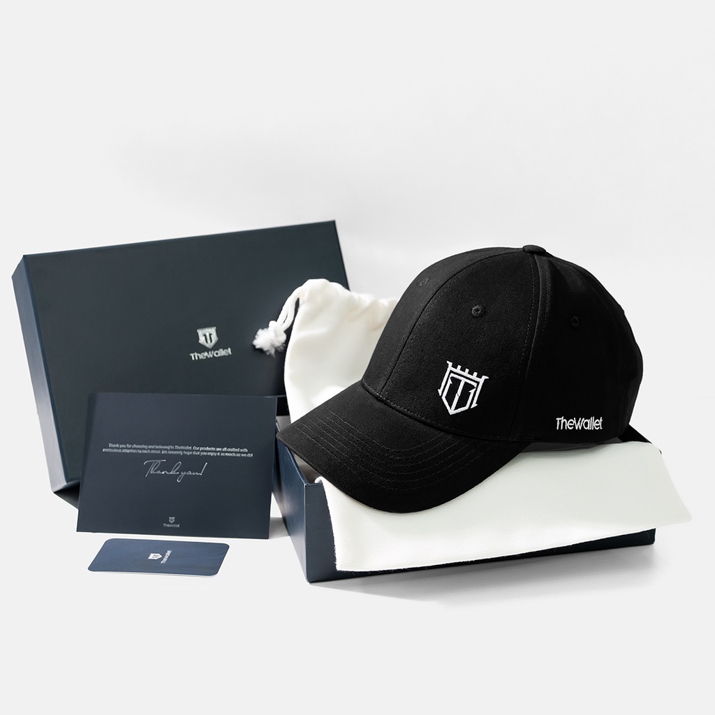 Nón lưỡi trai TheWallet Popular Logo/Black
