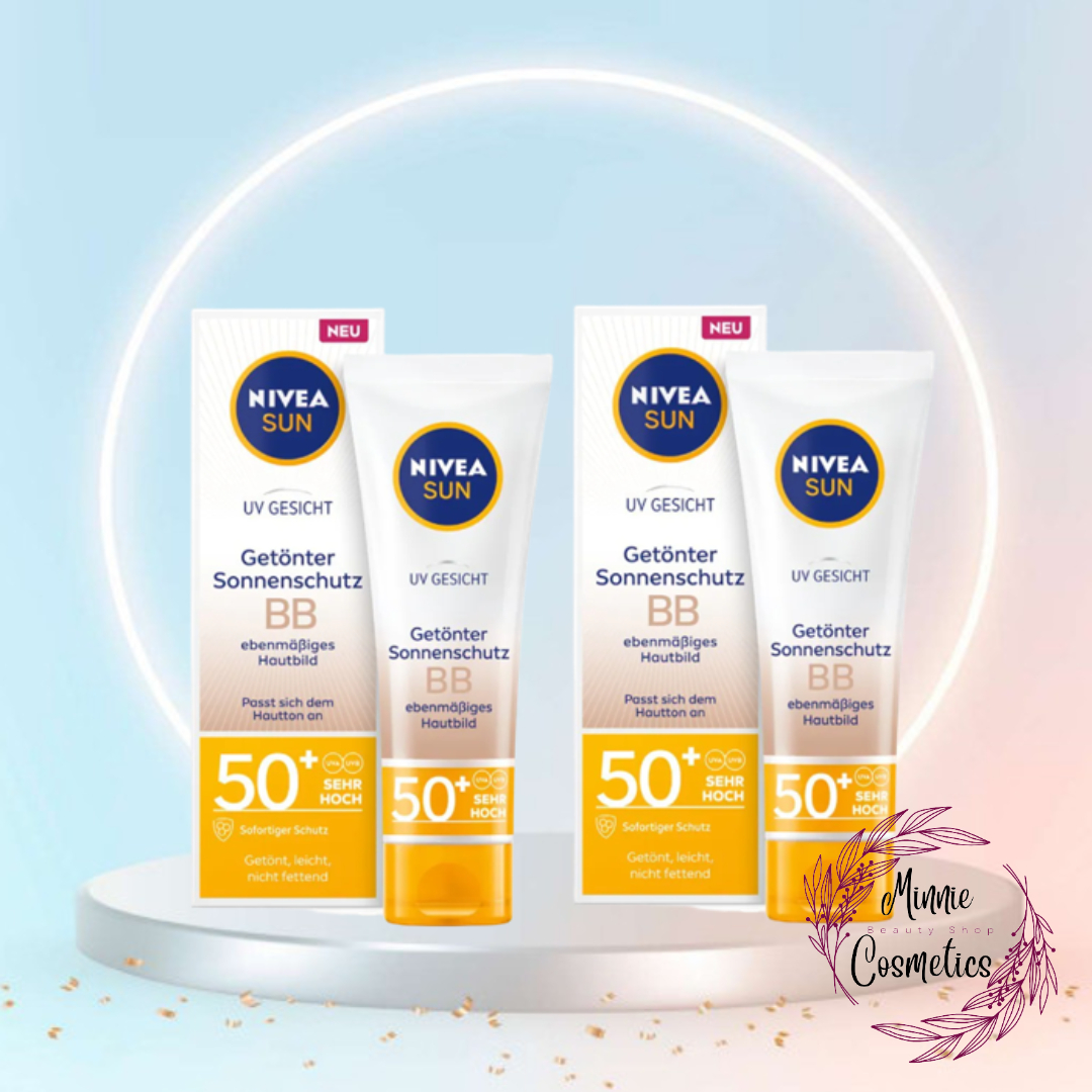 Kem bb creme chống nắng dưỡng ẩm nivea sun spf 50+