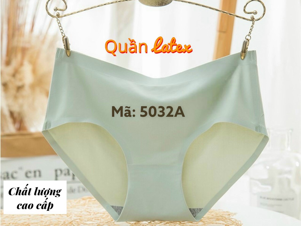 Combo 5 Quần Lót Nữ Su Đúc Trơn Cao Cấp 5032A – Seamless Mịn Màng, Siêu Êm