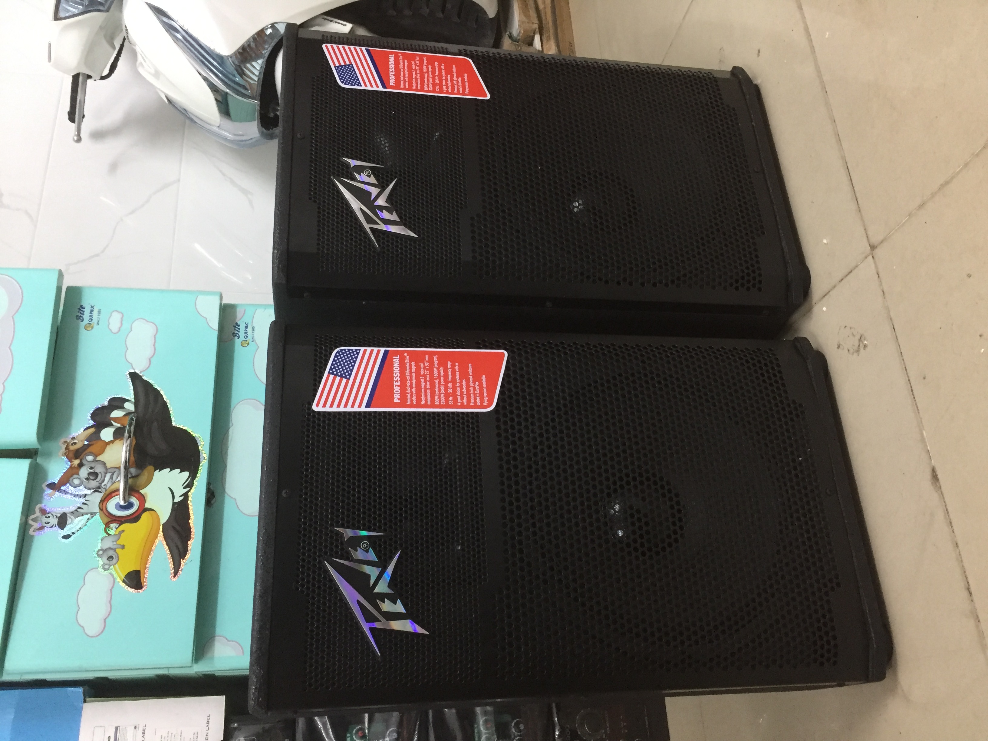 cặp Loa sân khấu 3 TẤC Sơn sần peavey