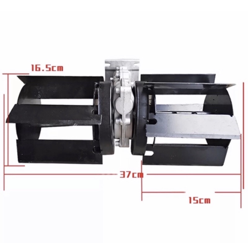 Đầu xới đất đầu vạc cỏ lắp máy cắt cỏ