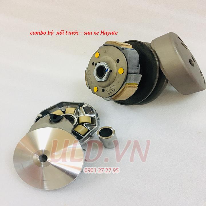 [HCM]combo bộ nồi trước - sau xe Hayate