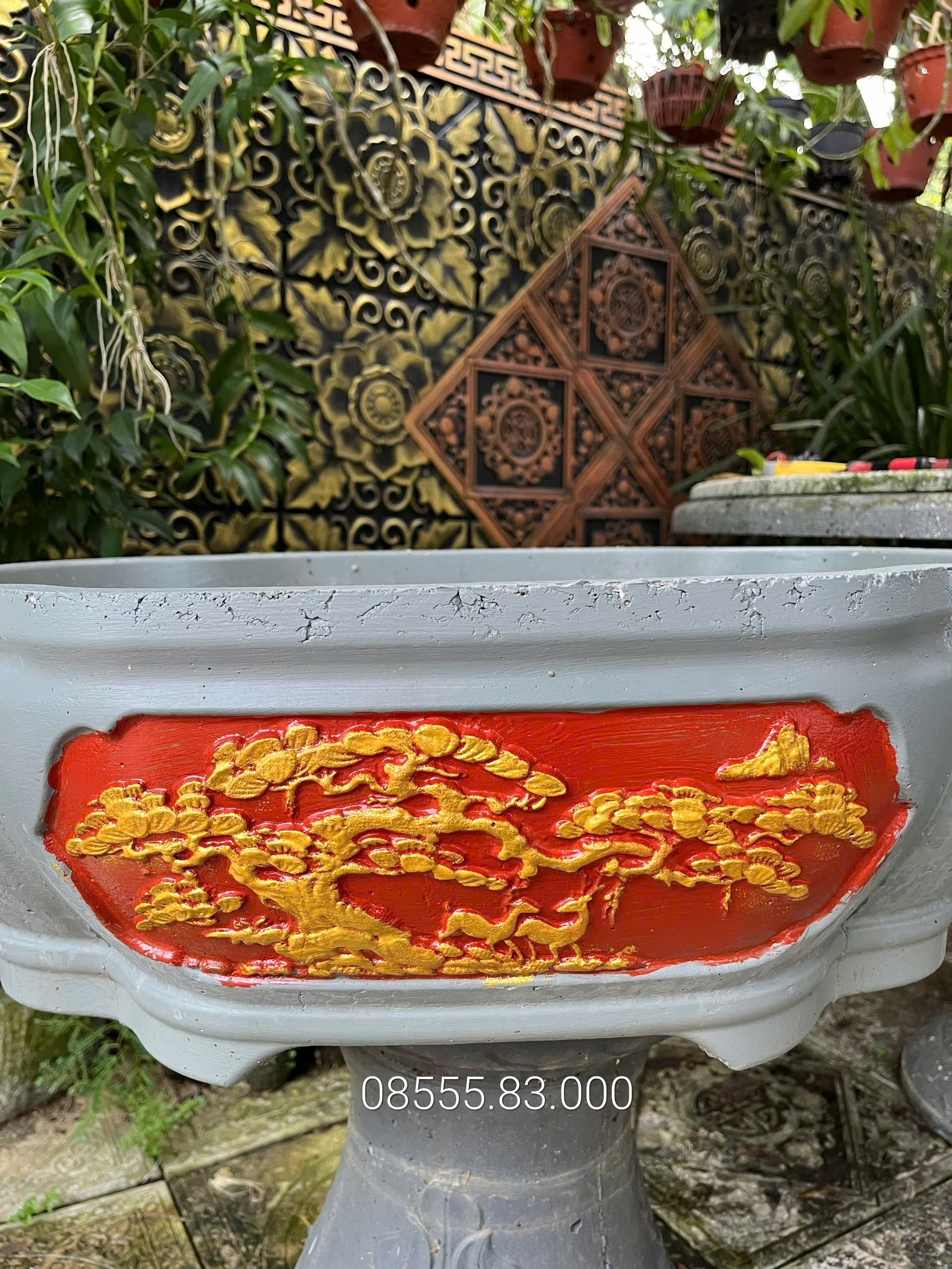 Khuôn đúc chậu cảnh Bonsai  Ovan 60 ( khuôn ABS siêu bền có lòng trong, dễ dàng sử dụng , không cần kỹ thuật)