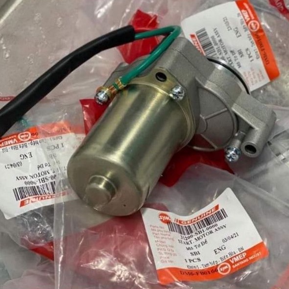 Củ motor đề khởi động xe SYM 110 zin chính hãng