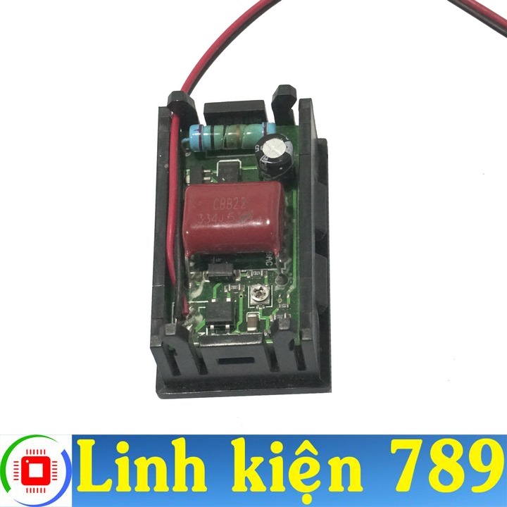Đồng hồ đo điện áp 220v (30-500VAC) - LinhKiện789