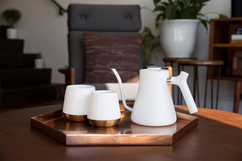 Ấm Rót Nước Pha Cà Phê Fellow Kettle Stagg Pour-Over Kettle - Dung Tích 1.0L | Matte White | Hàng Chính Hãng