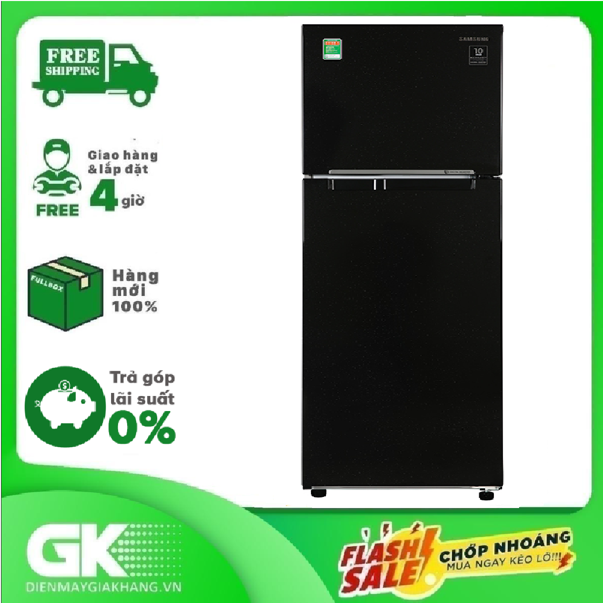 TRẢ GÓP 0% - Tủ lạnh Samsung Inverter 256 lít RT25M4032BU/SV Mới 2020- Bảo hành 2 năm