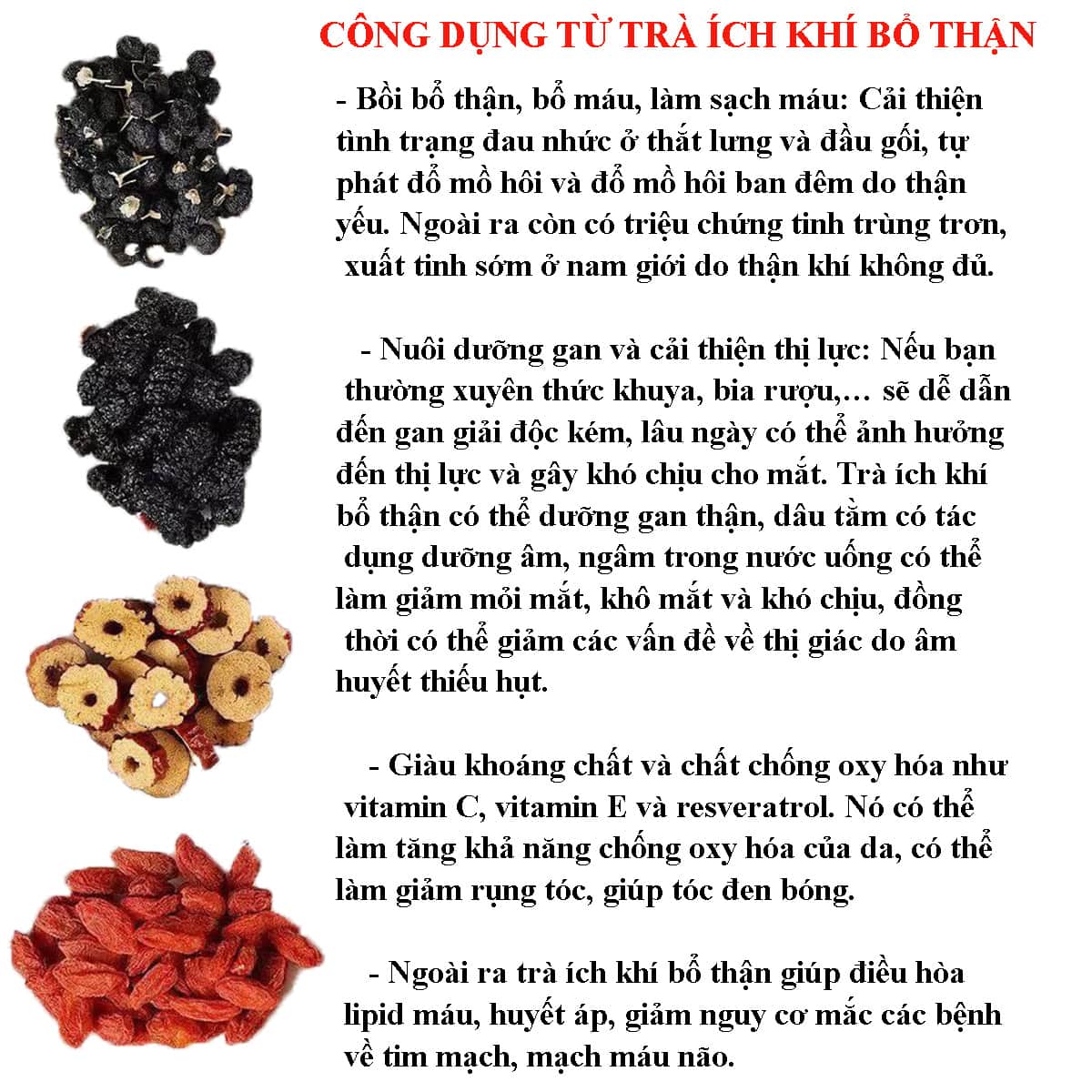 Trà Ích Khí Bổ Thận